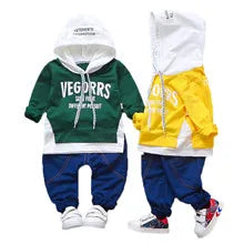 Casual Thicken Hoodies for Kids Autumn Winter Warm Sweatshirt Boys Tracksuit with Eye Catching Prints