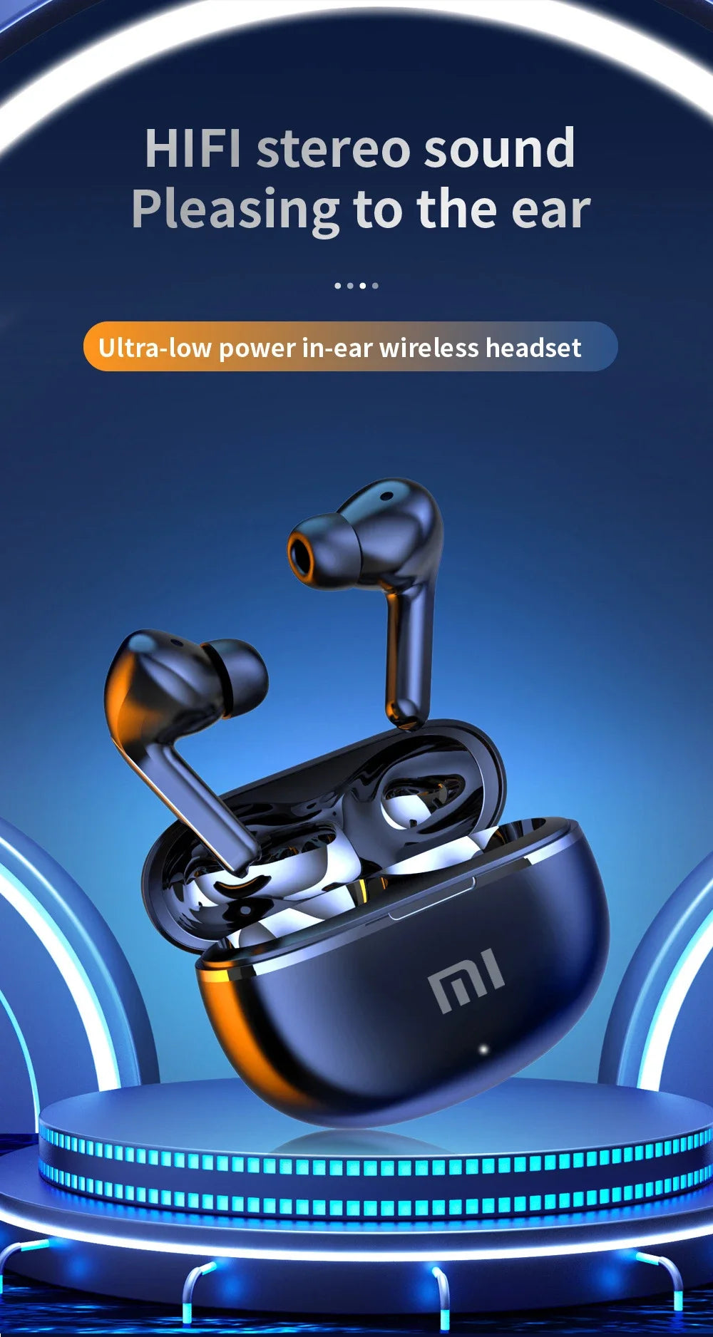 Xiaomi Air 7 TWS Bluetooth Headset Original HiFi Wireless Earphones with Noise Reduction Mic Waterproof for Gaming Motion Sensing