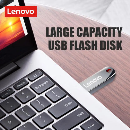 Lenovo High-Speed USB 3.0 Flash Drive 2TB Portable Metal Pendrive Waterproof Memory USB Flash Disk for PC Laptop