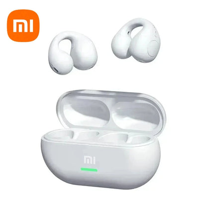 Xiaomi Bone Conduction Headphones Wireless Earbuds with 3D Surround Stereo Bass Sports Headset Bluetooth-Compatible Ear-Clip