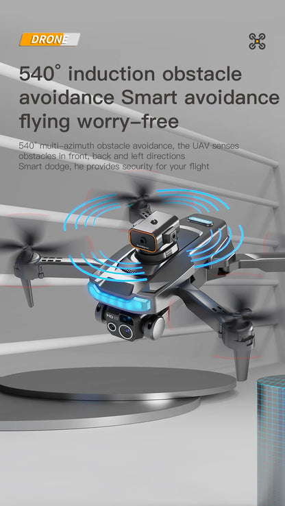 Xiaomi P15 Pro 8K GPS HD Aerial Photography Dual-Camera Drone with Omnidirectional Obstacle Avoidance Optical Flow Positioning