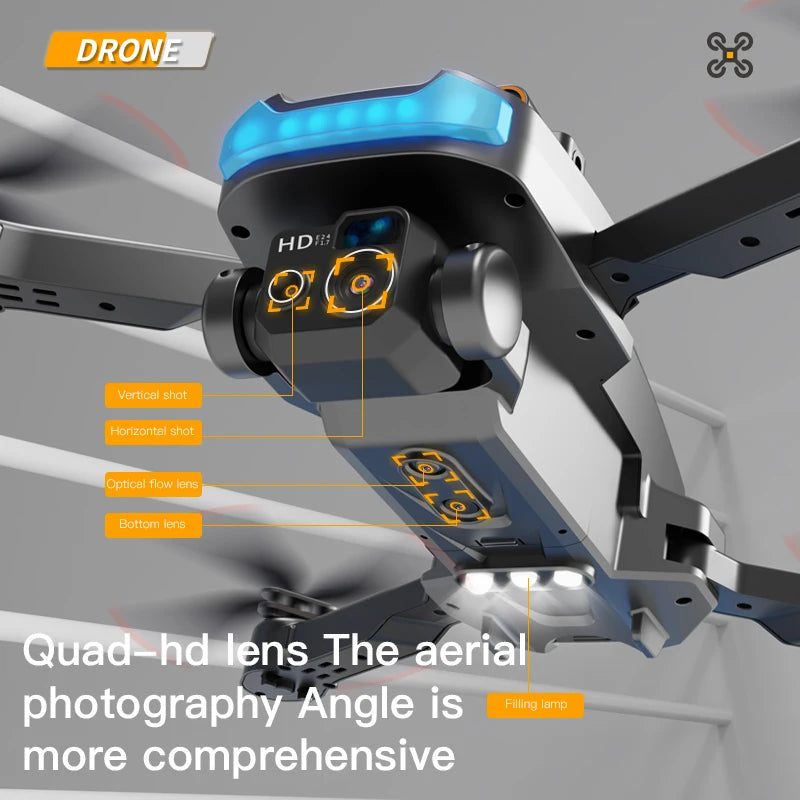 Xiaomi P15 Pro 8K GPS HD Aerial Photography Dual-Camera Drone with Omnidirectional Obstacle Avoidance Optical Flow Positioning