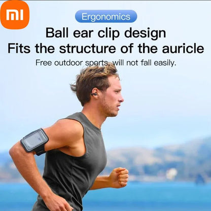 Xiaomi Bone Conduction Headphones Wireless Earbuds with 3D Surround Stereo Bass Sports Headset Bluetooth-Compatible Ear-Clip