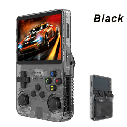 Portable Open Source R36S Retro Handheld Video Game Console 3.5 Inch IPS Screen with 64GB Games Linux System Portable Pocket Player