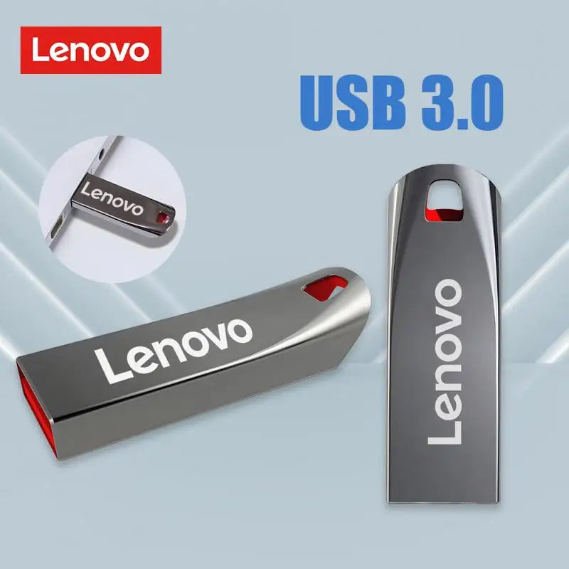 Lenovo High-Speed USB 3.0 Flash Drive 2TB Portable Metal Pendrive Waterproof Memory USB Flash Disk for PC Laptop