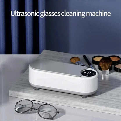 MIJIA 450ml Ultrasonic Cleaner Portable Household Jewelry Cleaner for Rings Glasses Makeup Brushes Short Eye-Catching Title