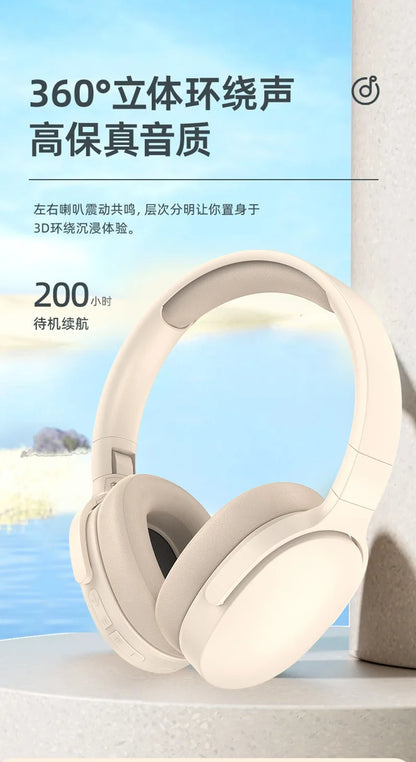 Xiaomi P2961 Wireless Bluetooth 5.3 Headphones with Earbuds Stereo HIFI Gaming Headset with Mic Compatible with Samsung iPhone Devices