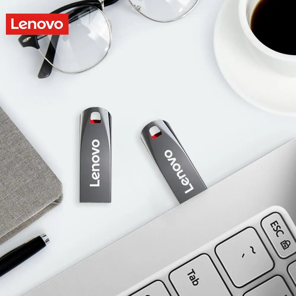 Lenovo High-Speed USB 3.0 Flash Drive 2TB Portable Metal Pendrive Waterproof Memory USB Flash Disk for PC Laptop