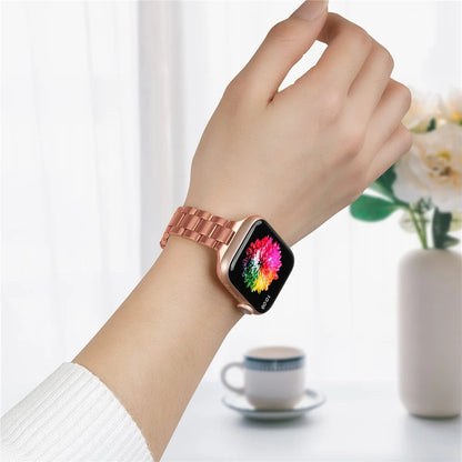 Stainless Steel Slim Loop Watch Band for Apple Watch with Eye-Catching Design Available in Multiple Sizes