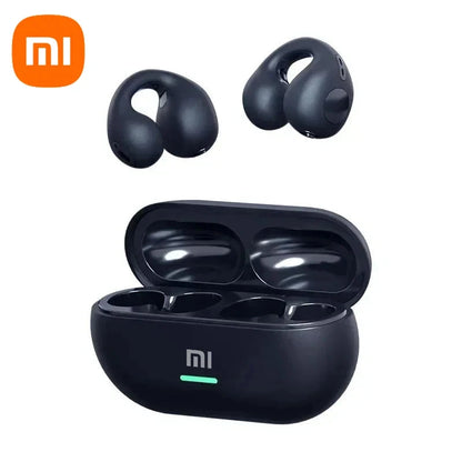 Xiaomi Bone Conduction Headphones Wireless Earbuds with 3D Surround Stereo Bass Sports Headset Bluetooth-Compatible Ear-Clip