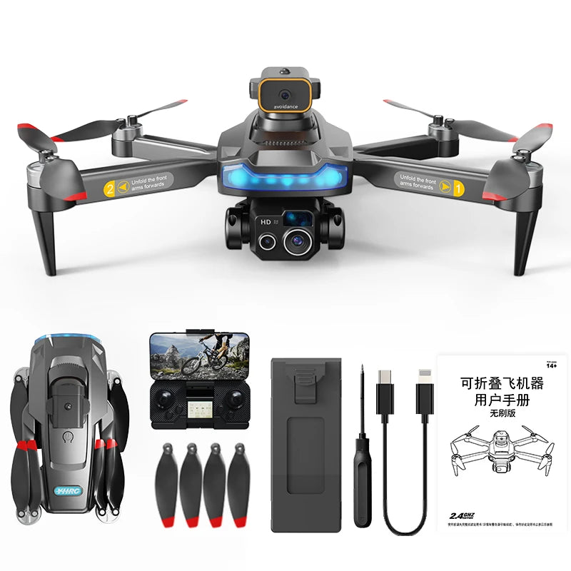 Xiaomi P15 Pro 8K GPS HD Aerial Photography Dual-Camera Drone with Omnidirectional Obstacle Avoidance Optical Flow Positioning