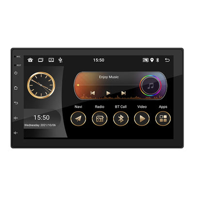 Android 11 4G GPS Car Audio Multimedia Player BQCC 4Core 2 Din Car Radio Androidauto Carplay with WIFI BT IPS 7"/9"/10" Screen Size