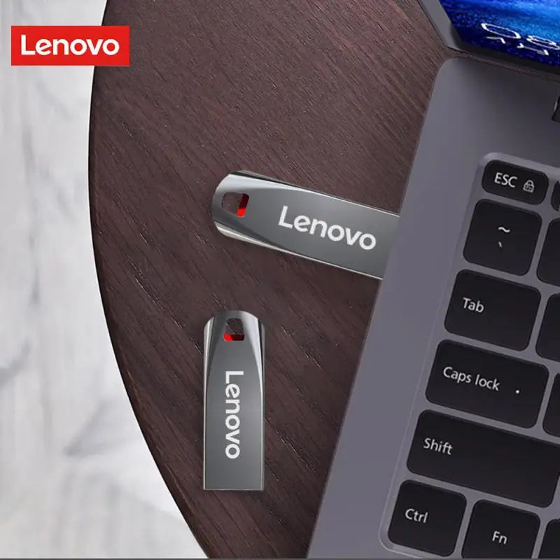 Lenovo High-Speed USB 3.0 Flash Drive 2TB Portable Metal Pendrive Waterproof Memory USB Flash Disk for PC Laptop