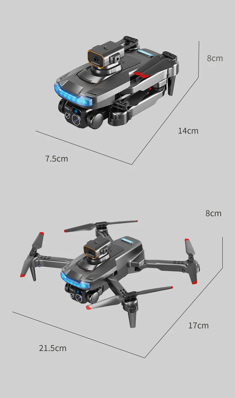 Xiaomi P15 Pro 8K GPS HD Aerial Photography Dual-Camera Drone with Omnidirectional Obstacle Avoidance Optical Flow Positioning