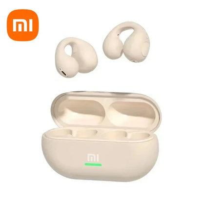 Xiaomi Bone Conduction Headphones Wireless Earbuds with 3D Surround Stereo Bass Sports Headset Bluetooth-Compatible Ear-Clip